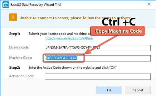 easeus data recovery wizard registration key